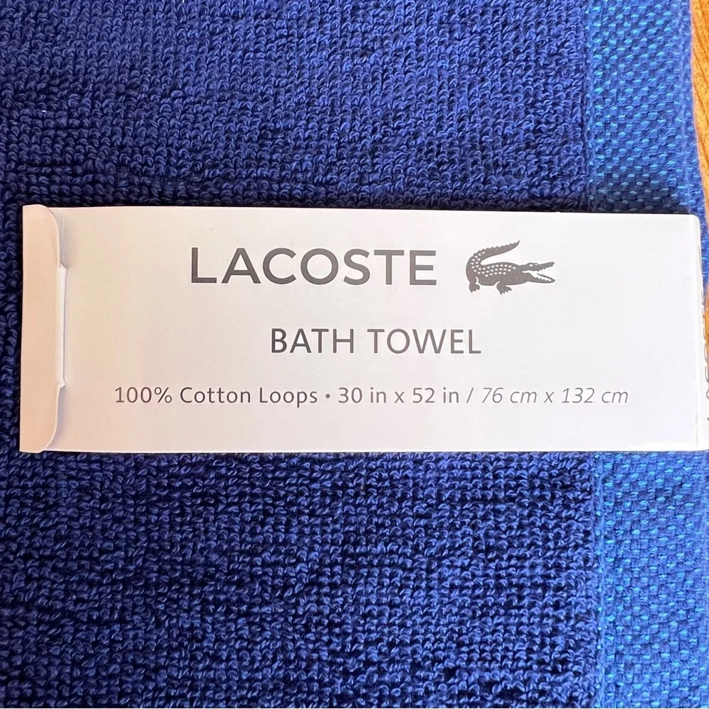 Lacoste 100% cotton